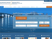 Tablet Screenshot of downtownsarasota.com